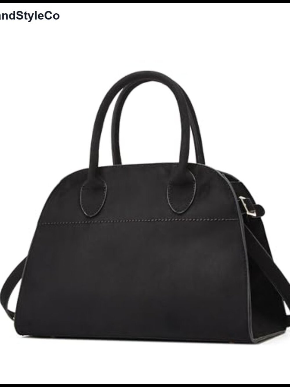 Suede Large Tote Bag Women Leather Retro Crossbody Handbag Work Purse